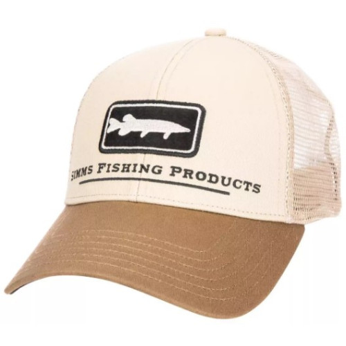 Кепка Simms Musky Icon Trucker Tan