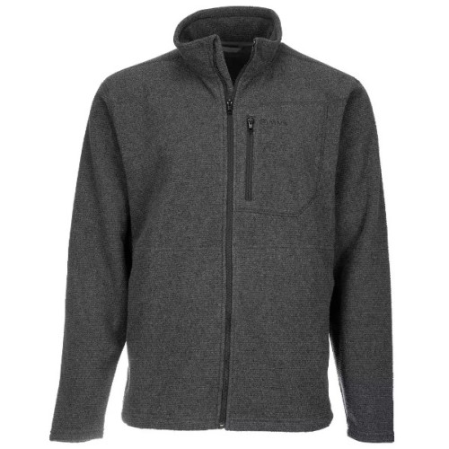 Куртка Simms Rivershed Full Zip Carbon