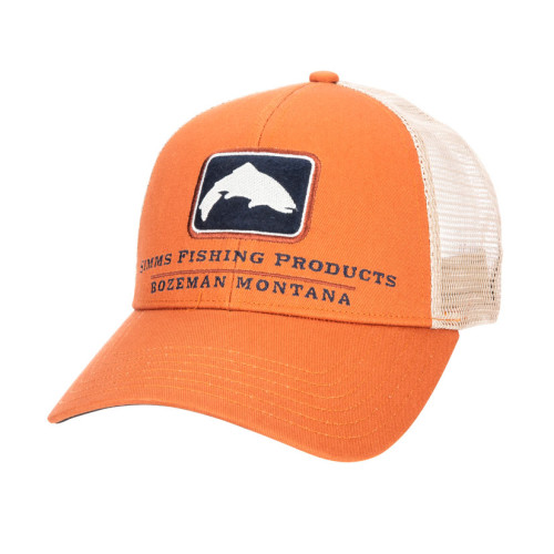Кепка Simms Trout Icon Trucker Orange