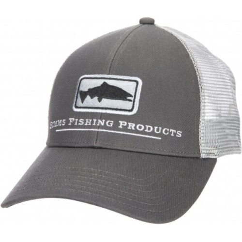 Кепка Simms Salmon Icon Trucker Carbon