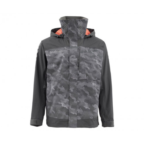 Куртка Simms Challenger Jacket Hex Camo Carbon
