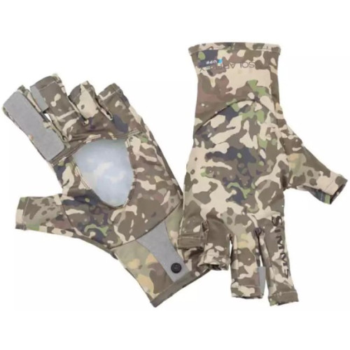 Перчатки Simms SolarFlex Sunglove River Camo