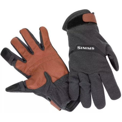 Перчатки Simms LW Wool Tech Glove Carbon