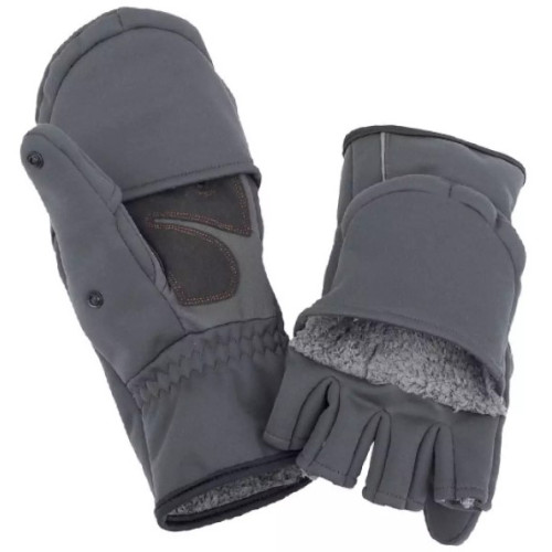 Перчатки Simms Guide Windbloc F O Mitt Raven