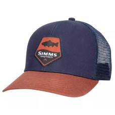 Кепка Simms Trout Patch Trucker Rusty Red