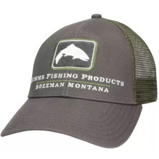 Кепка Simms Small Fit Trout Icon Trucker Shadow Green