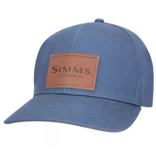 Кепка Simms Leather Patch Cap Dark Moon